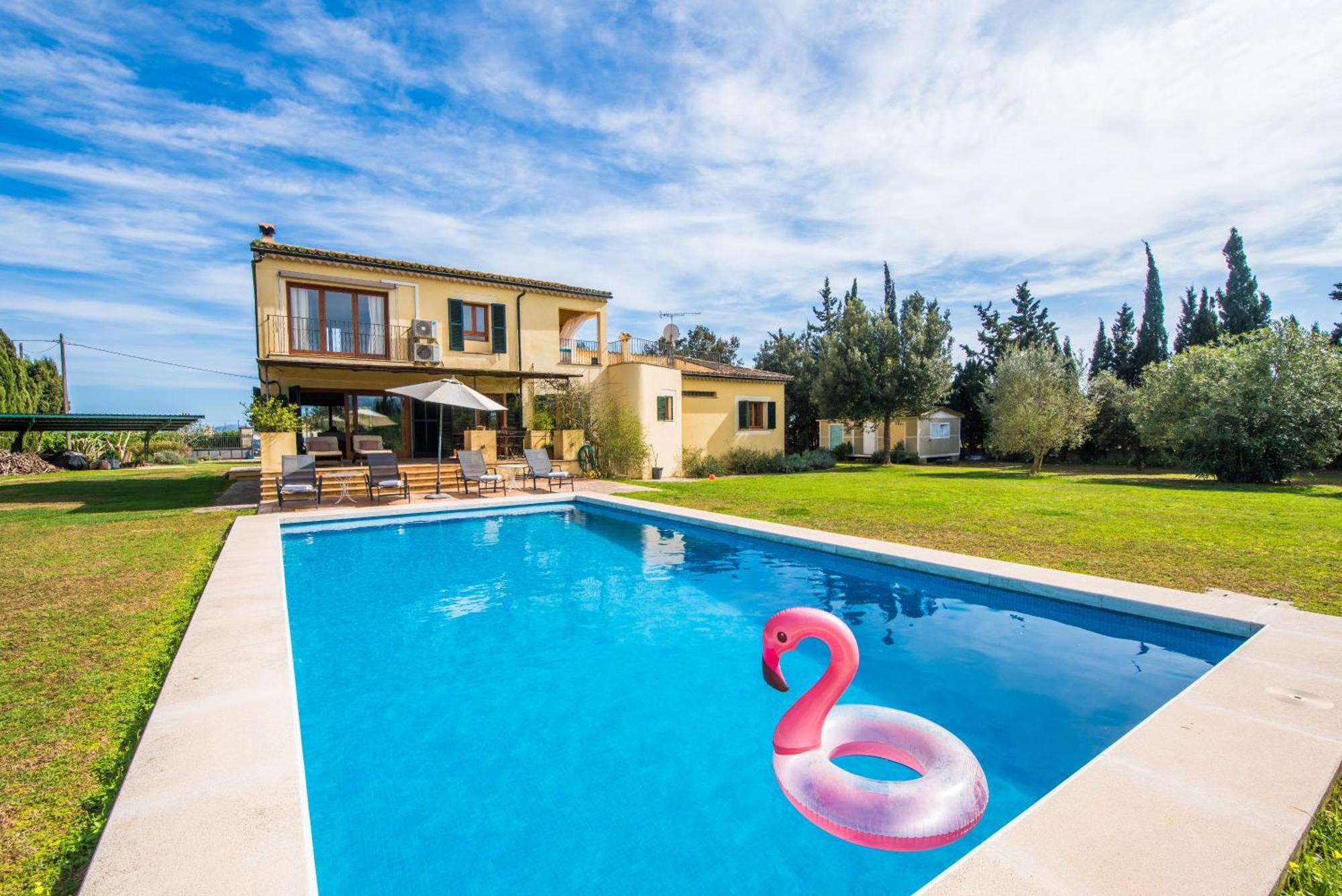 Traumhafte Finca Son Senyor - Mit Pferdekoppel Villa Sa Pobla Exterior photo