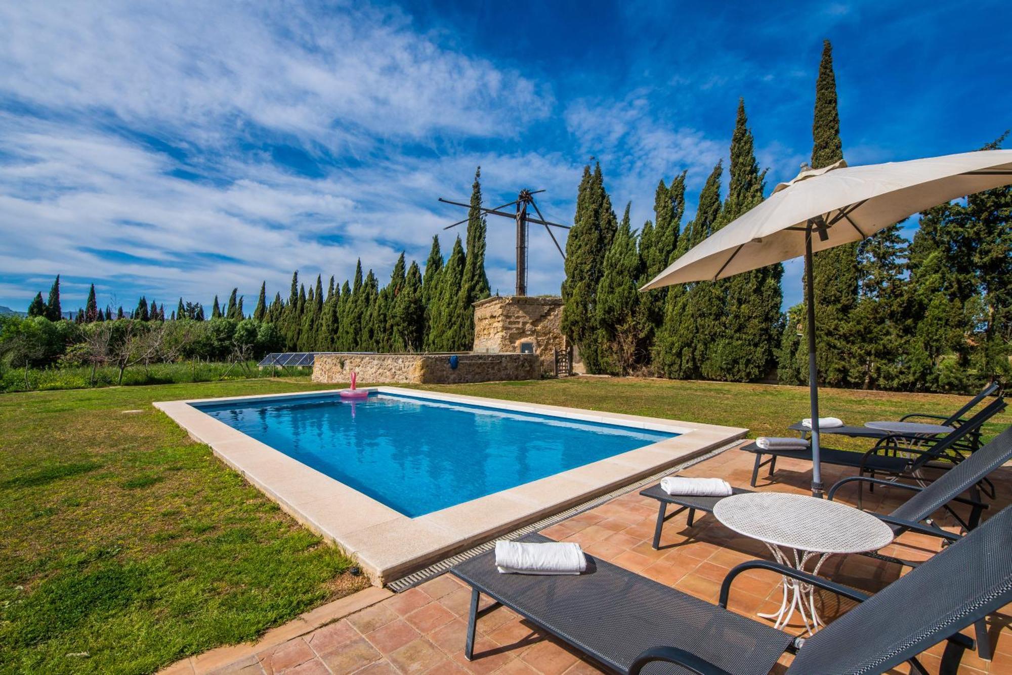 Traumhafte Finca Son Senyor - Mit Pferdekoppel Villa Sa Pobla Exterior photo