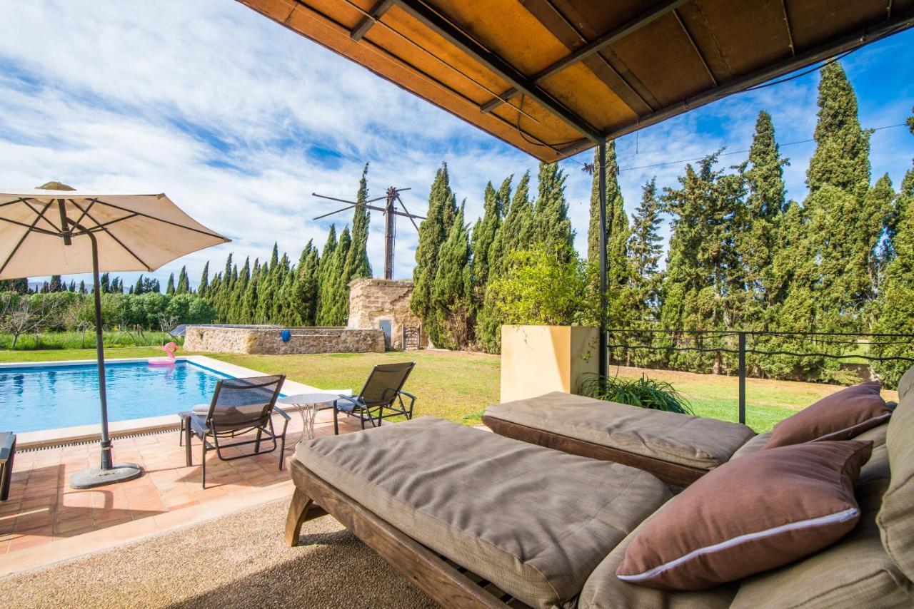 Traumhafte Finca Son Senyor - Mit Pferdekoppel Villa Sa Pobla Exterior photo