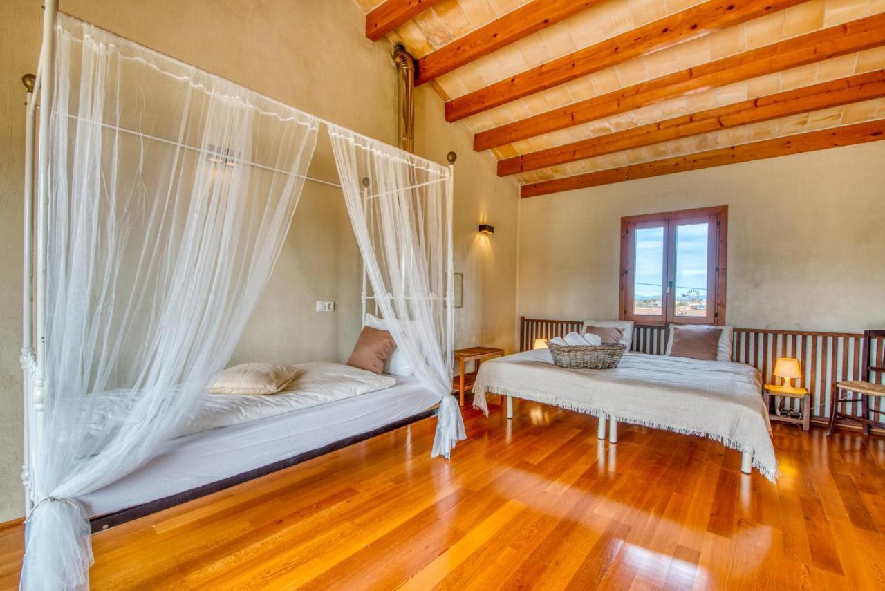Traumhafte Finca Son Senyor - Mit Pferdekoppel Villa Sa Pobla Exterior photo