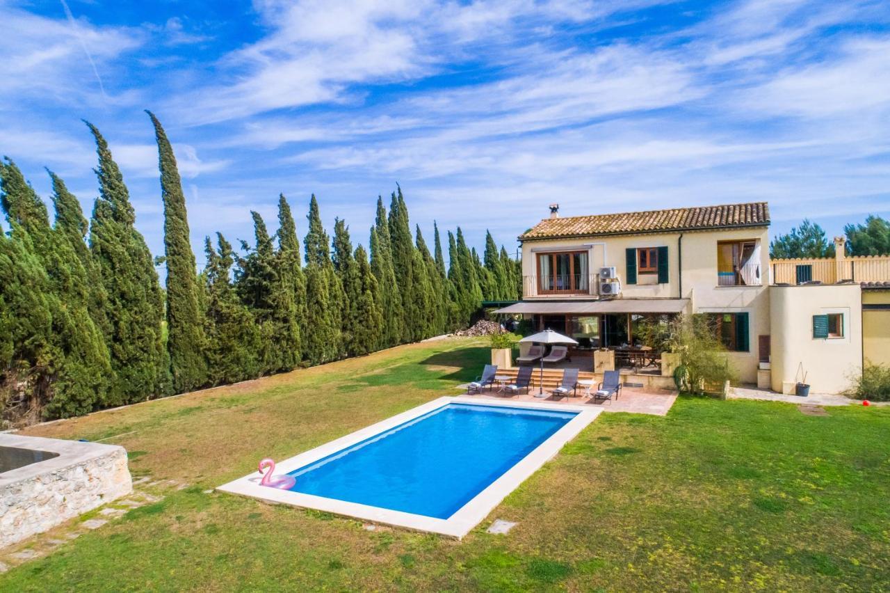Traumhafte Finca Son Senyor - Mit Pferdekoppel Villa Sa Pobla Exterior photo