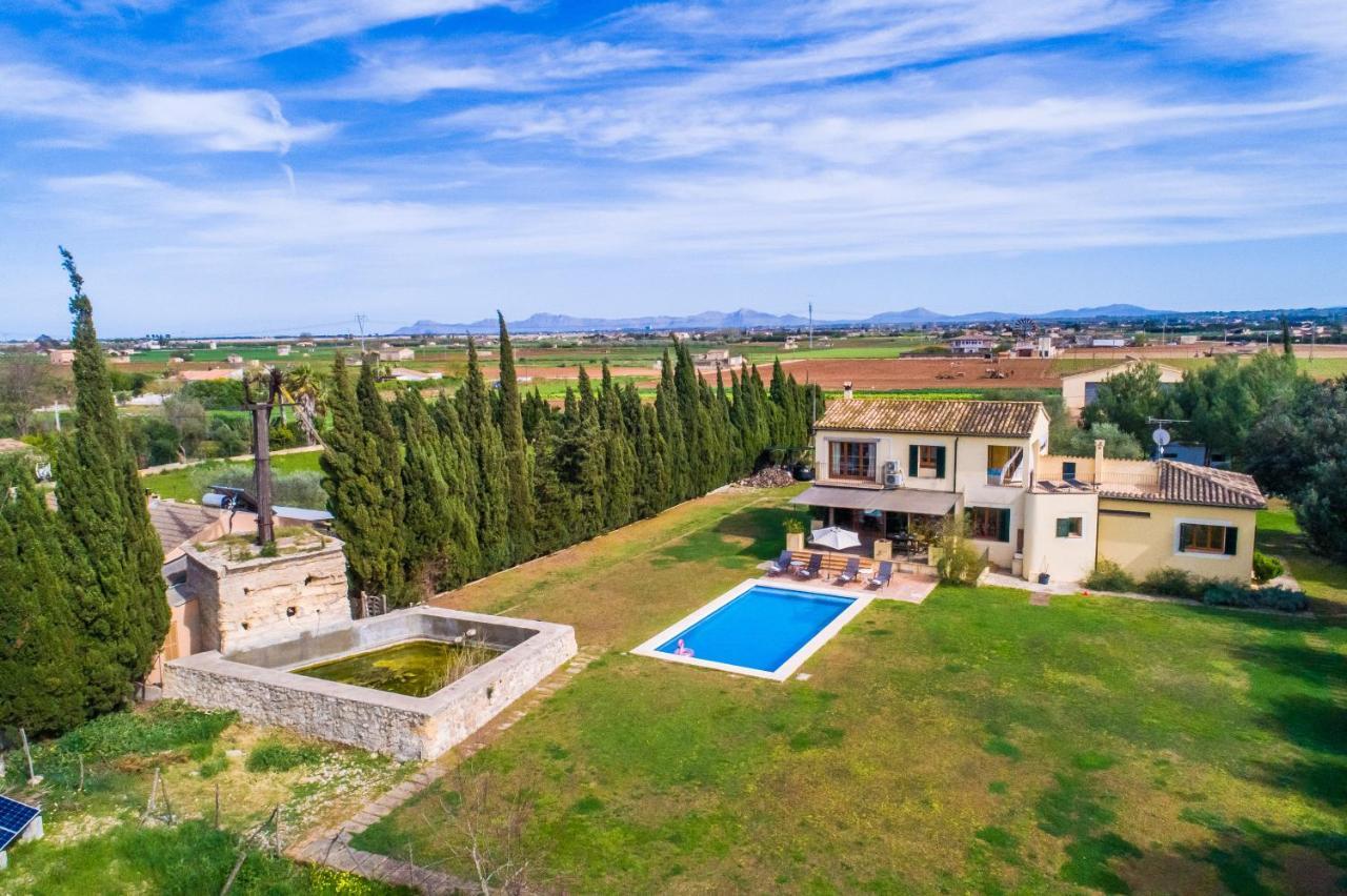 Traumhafte Finca Son Senyor - Mit Pferdekoppel Villa Sa Pobla Exterior photo